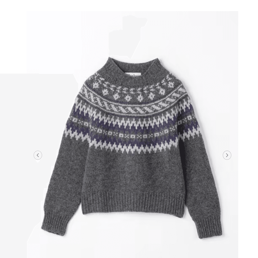 ニットでよく見る柄について調べてみた【フェアアイル柄