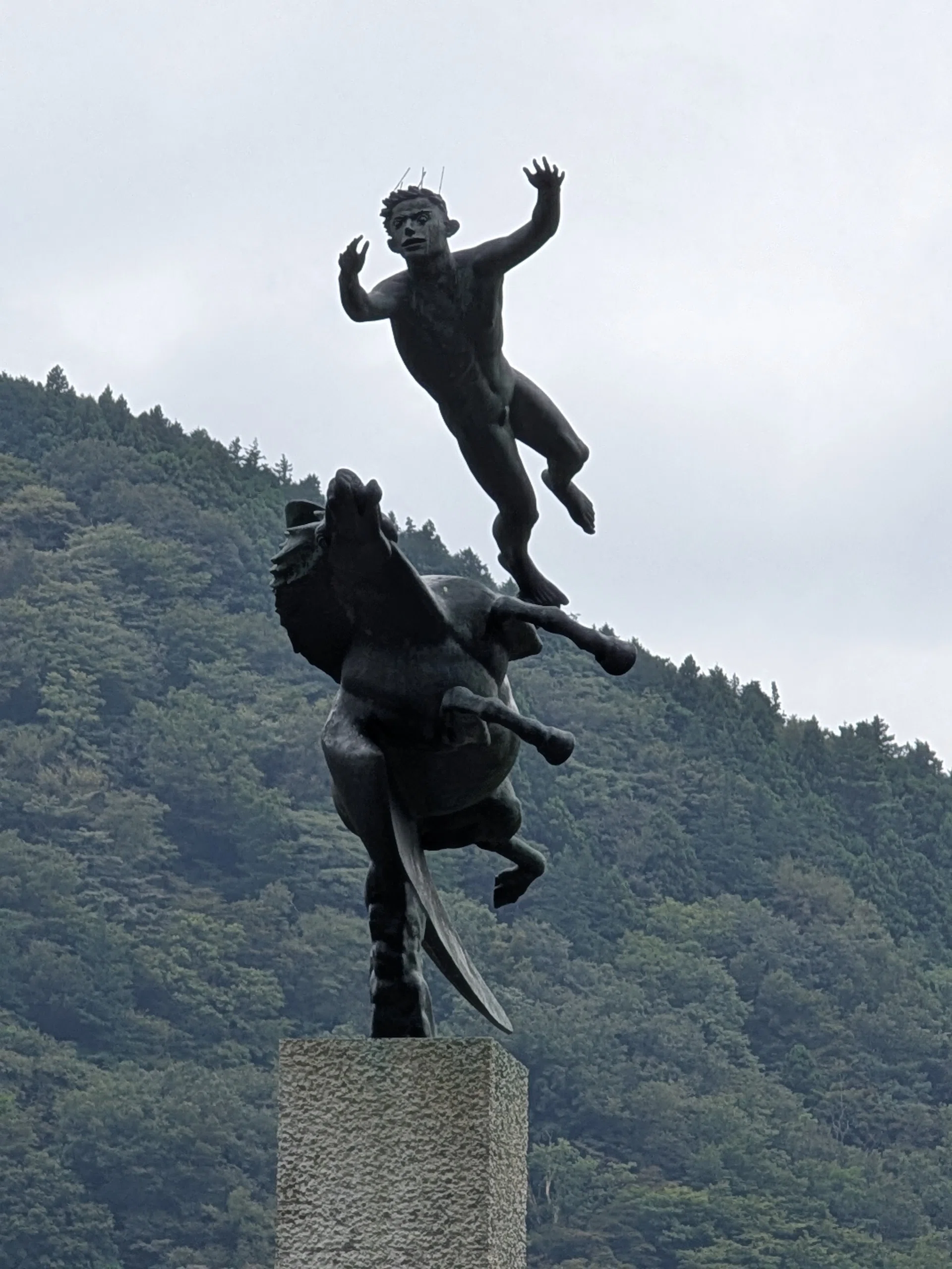 彫刻の森美術館 開館55周年記念「舟越桂 森へ行く日」｜少佐のノオト