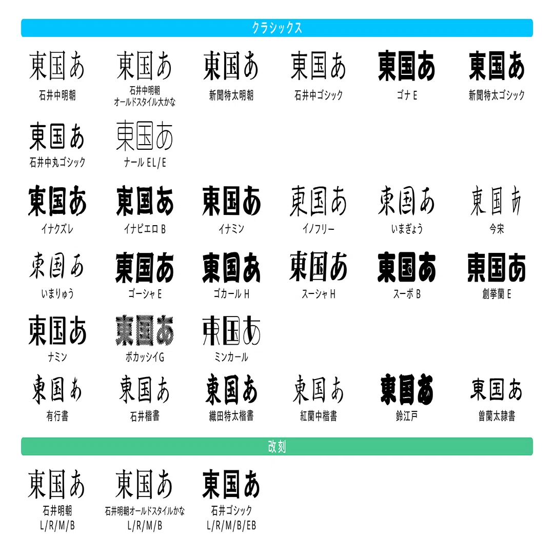 写研フォントってなに？ 知って使えばもっと楽しい書体の背景