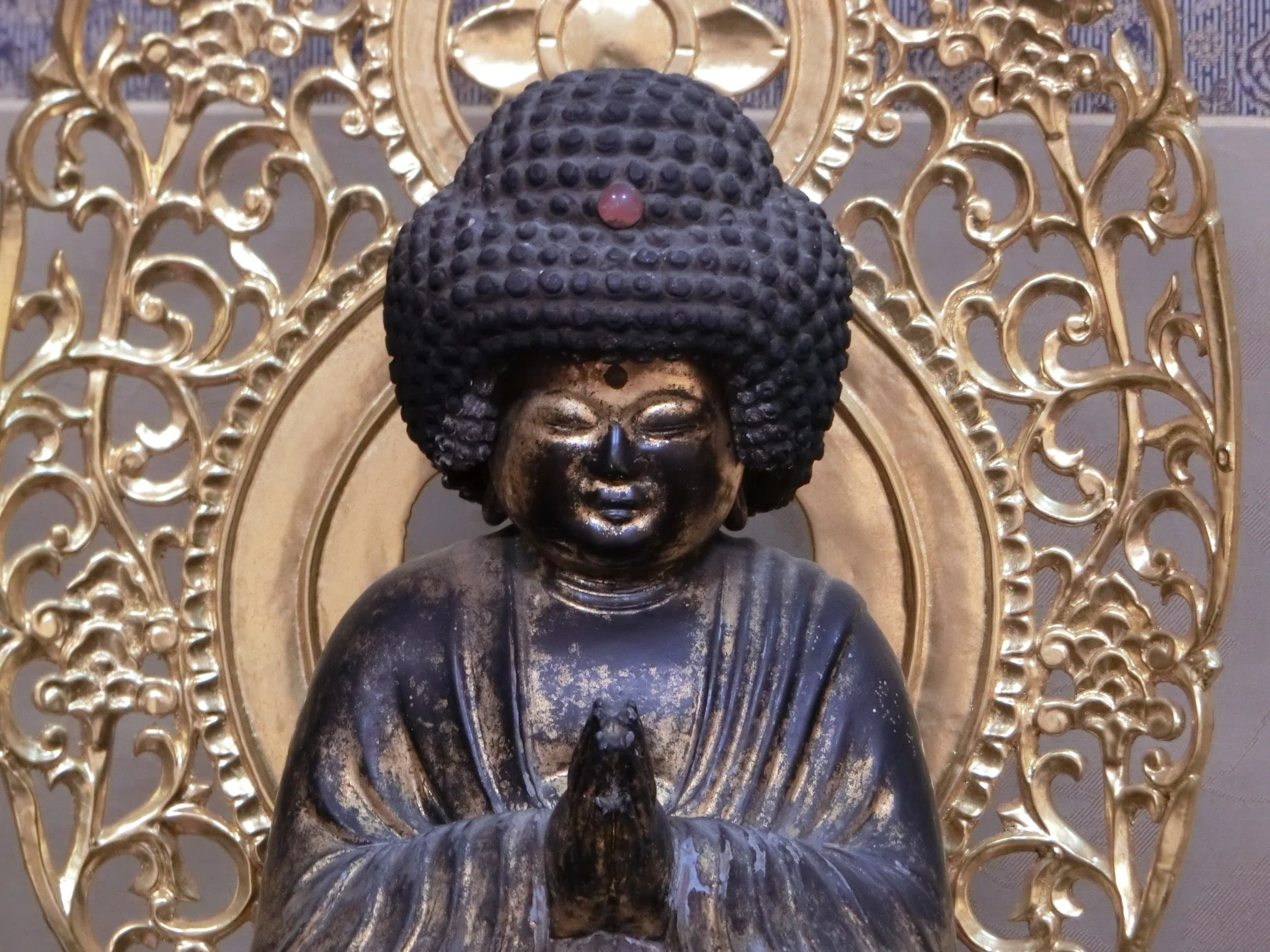 ☆特別開扉☆通常非公開!アフロ仏!五劫思惟阿弥陀「西雲院」金戒光明寺