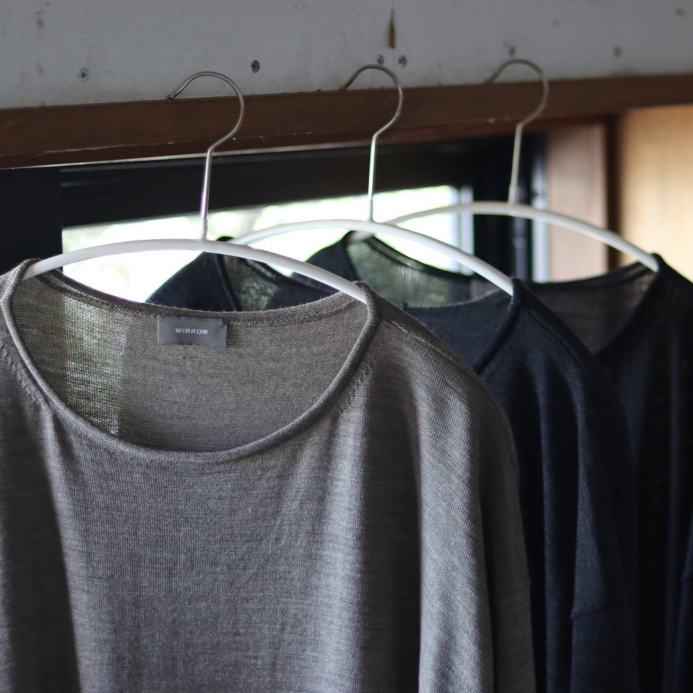 ロンTEEみたいに着られるニットが欲しかったんだ。｜dimple_yamagata