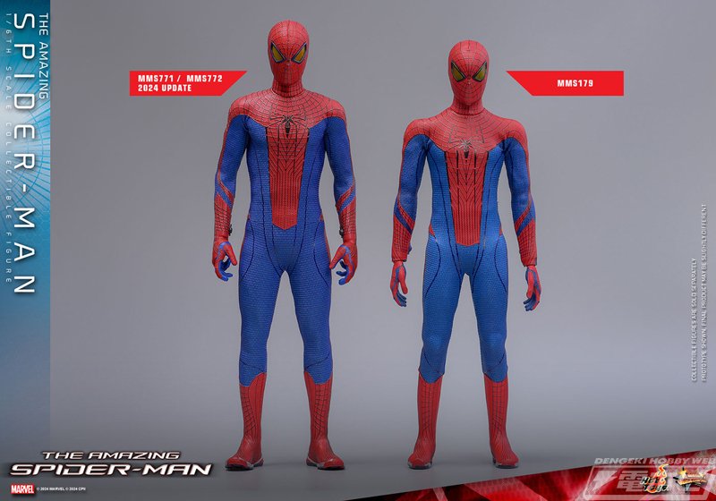 アメイジング・スパイダーマン』スパイダーマンの1/6スケール