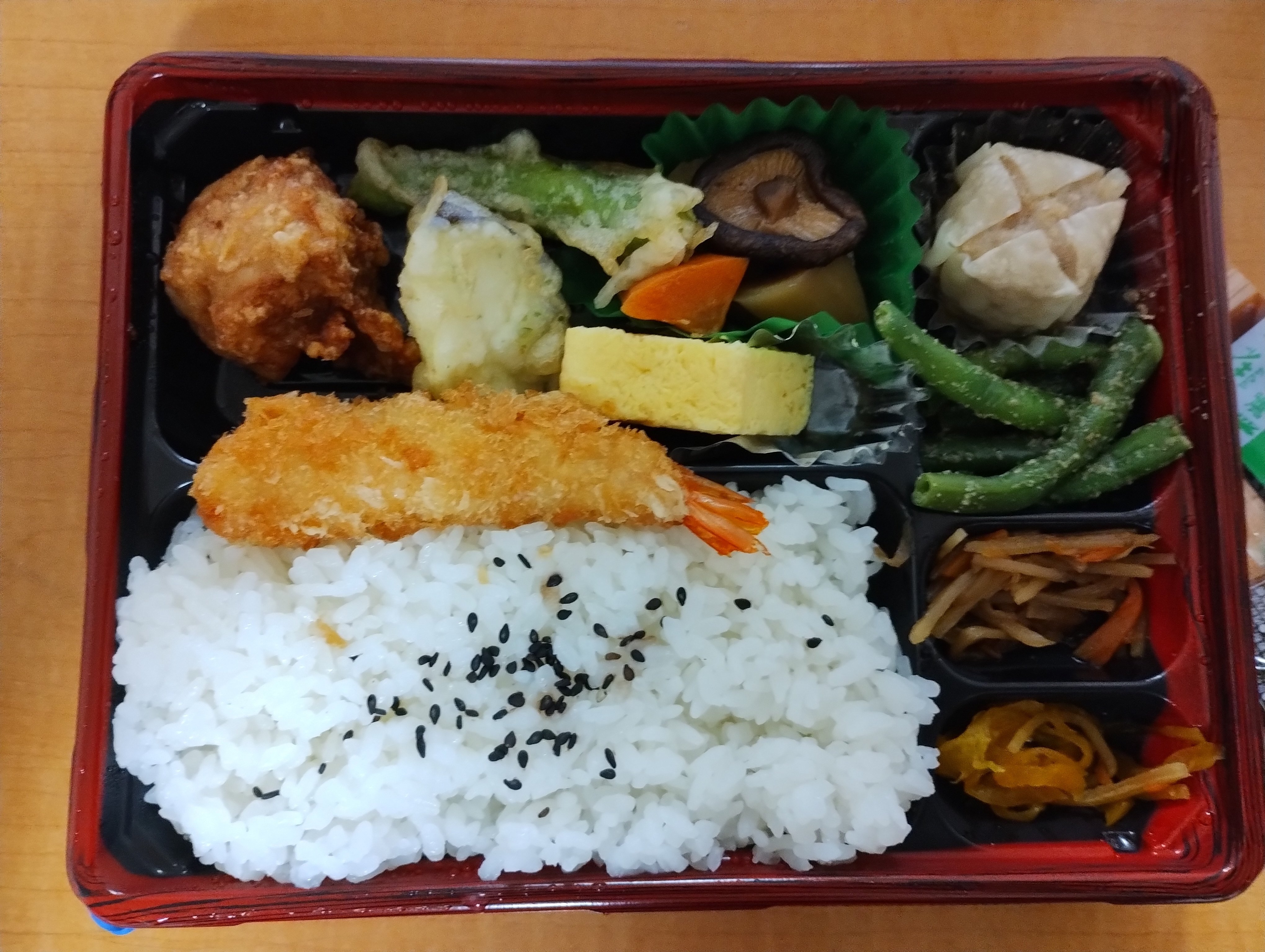 オリジン弁当　食品サンプル オリジン東秀】彩り幕の内弁当｜電話番＠note
