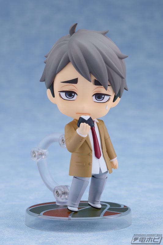 アニメ『ハイキュー!!』より、稲荷崎高校の制服姿の宮 侑、宮 治