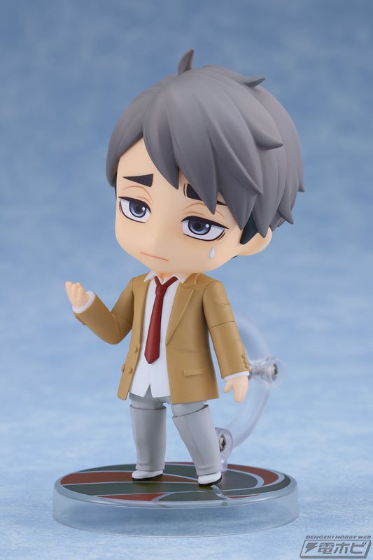 アニメ『ハイキュー!!』より、稲荷崎高校の制服姿の宮 侑、宮 治