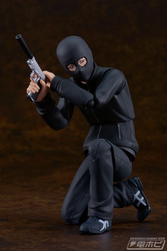 新品未開封品 figma 佐藤明 ザ・ファブル フィグマ　台座3つセット ザ・ファブル」より「佐藤明」がfigmaに！ 10月4日予約開始