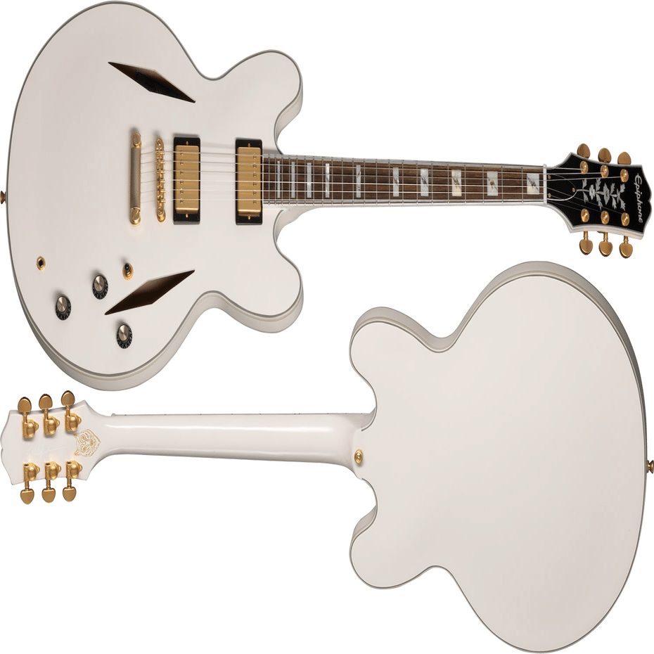 Epiphone セミアコースティックギター ホワイト（ジャンク） Epiphone セミアコースティックギター ホワイト（ジャンク） Epiphone