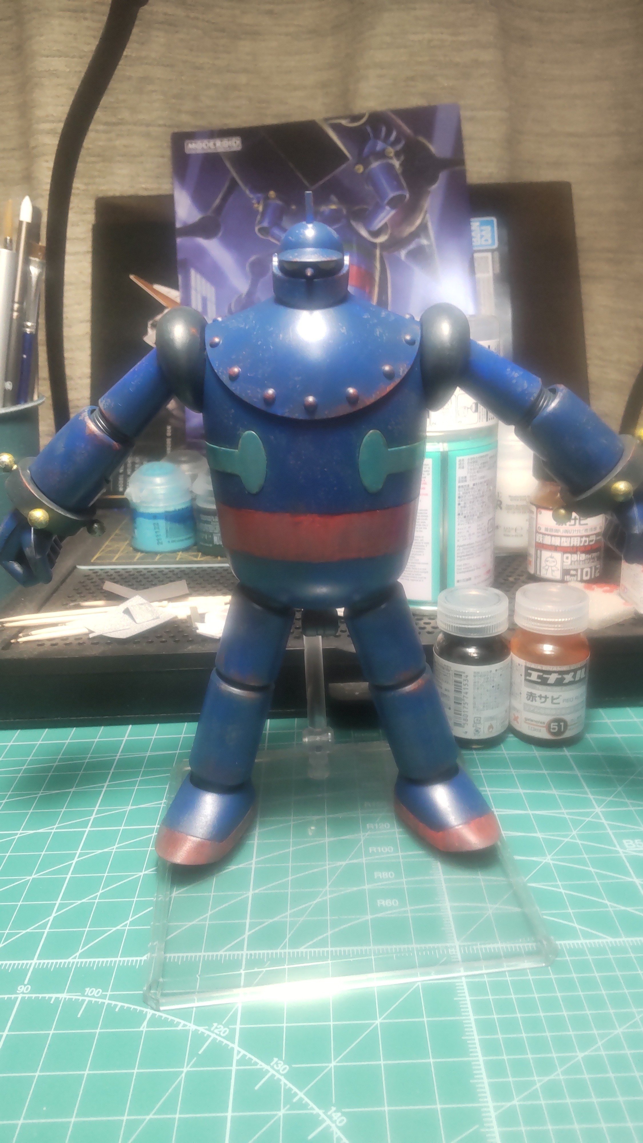 第2回目 グッドスマイルカンパニー MODEROID鉄人28号を作ろう！｜みぢんこ