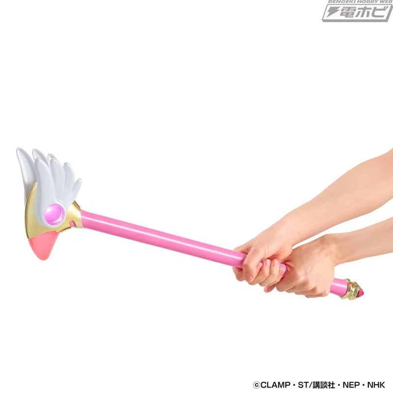 カードキャプターさくら』発光＆音声ギミックを搭載した封印の杖が
