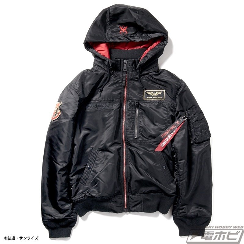 【本日限定】STRICT-G フーデッドリブジャケット アムロ・レイモデル STRICT-G ALPHAフーデッドリブジャケット『機動戦士ガンダム