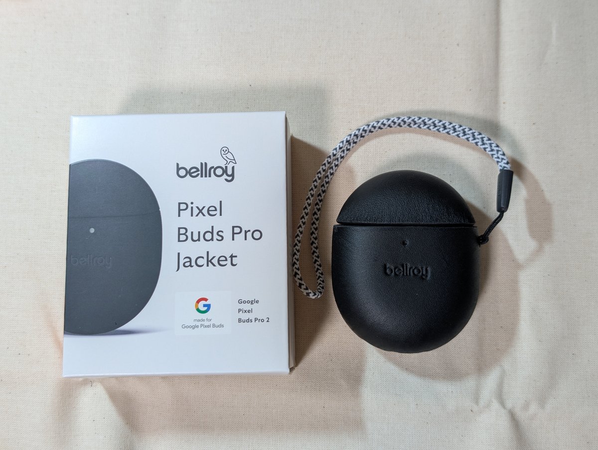 ガジェット】Bellroy - ベルロイのGoogle Pixel Buds Pro2用レザー  