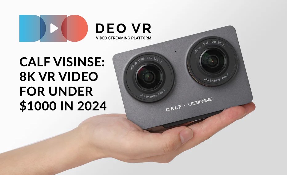 CALF VISINSE: 2024年に1000ドル以下で購入できる8K VR180カメラ