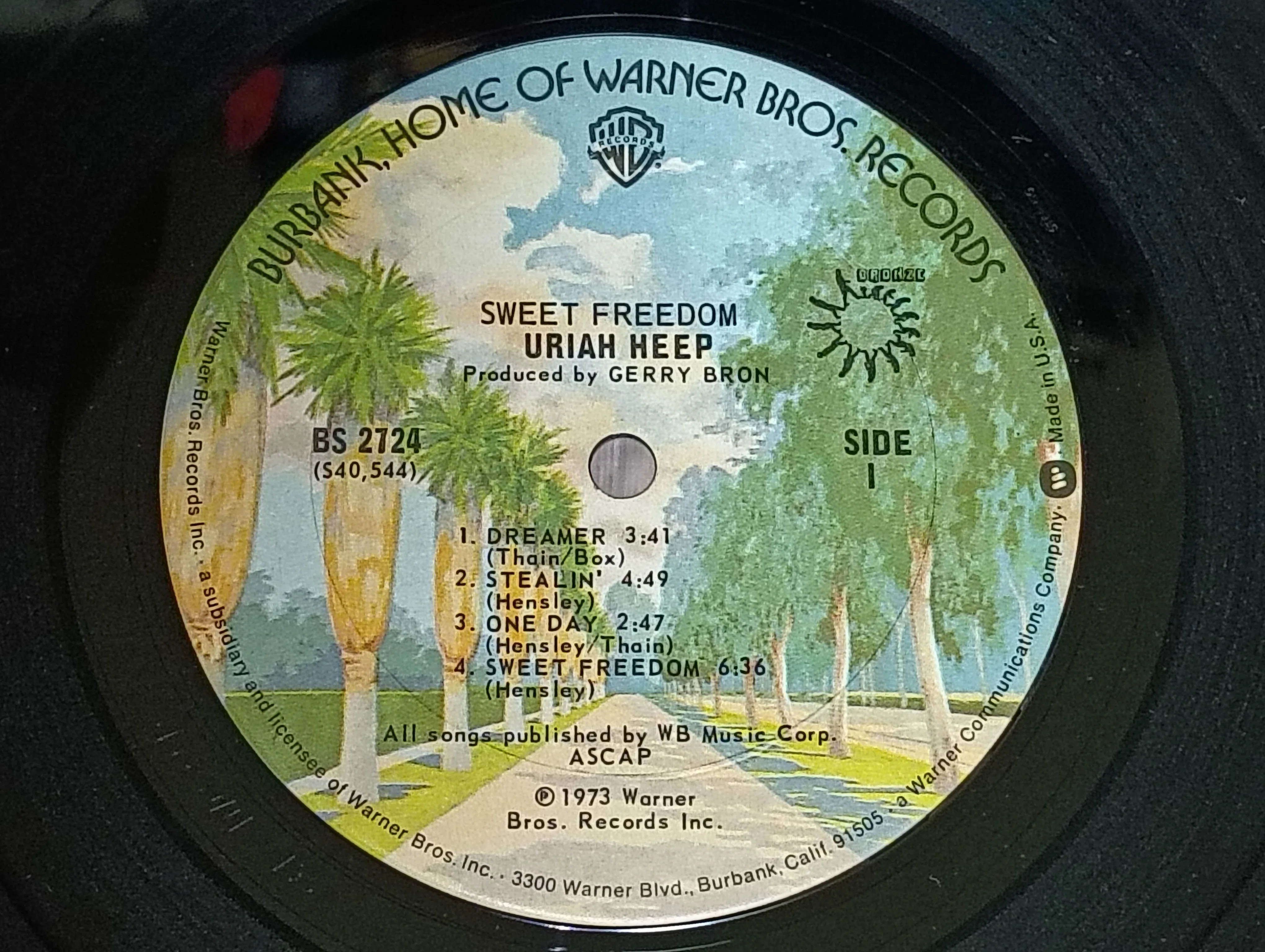 Sweet Freedom】(1973) Uriah Heep 黄金期最後の輝き!?ヒープ落日の1枚