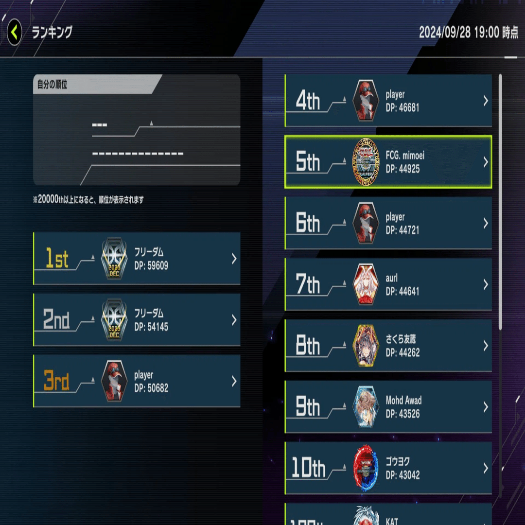 DC2024 SEP ユベルで金アイコンを取った感想｜Freedume