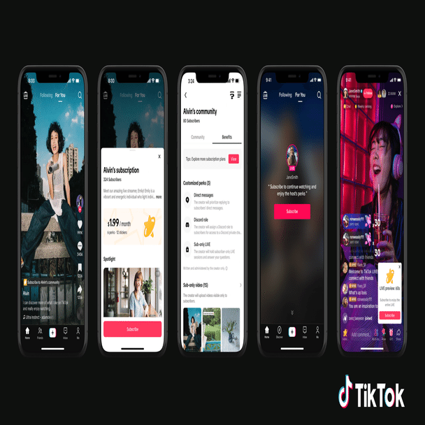 TikTok、サブスクリプション機能の提供範囲を拡大｜TikTok Japan【公式
