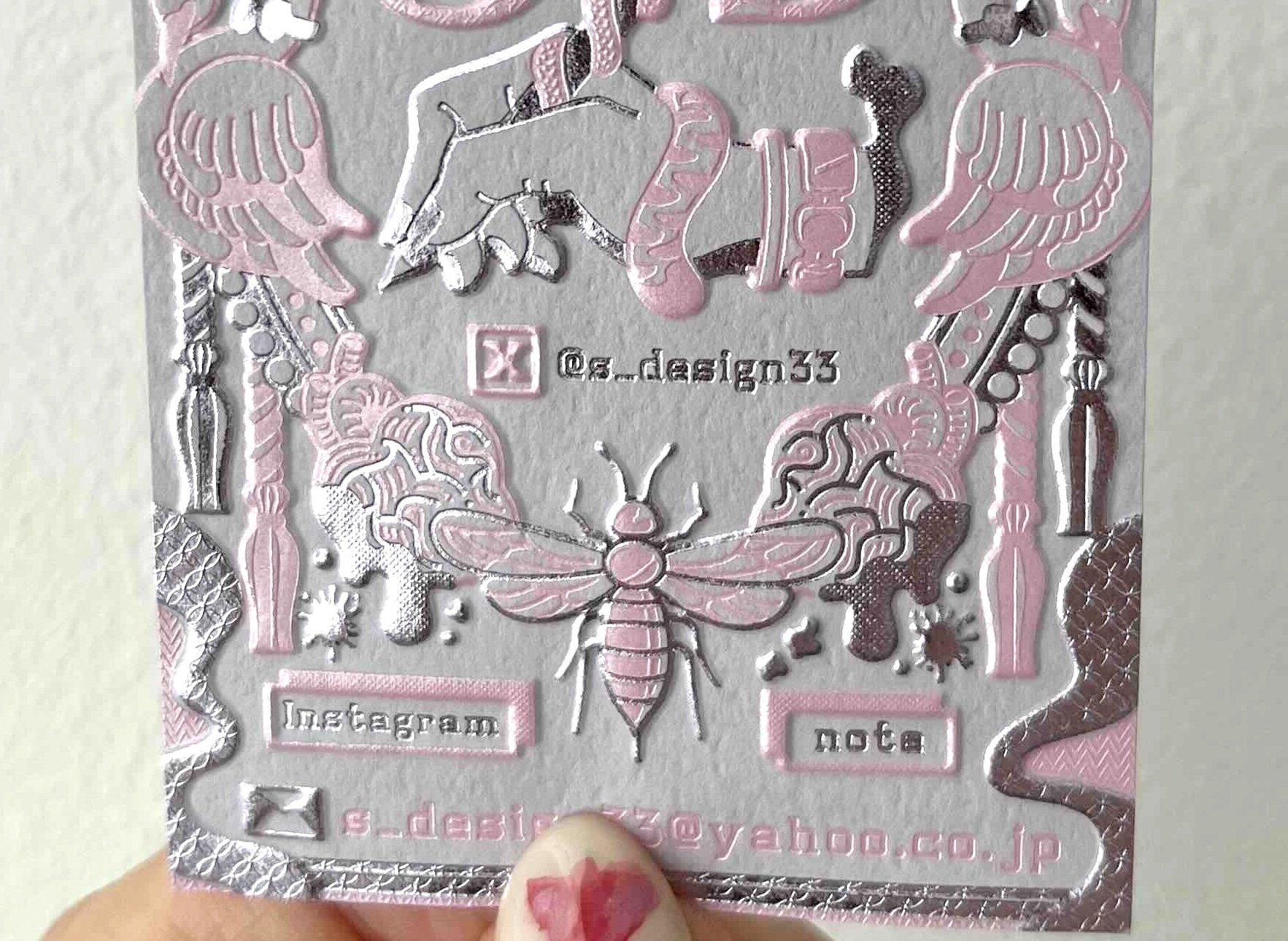 推し箔押し表現 『 攻め箔 』 」 ｜コスモテック