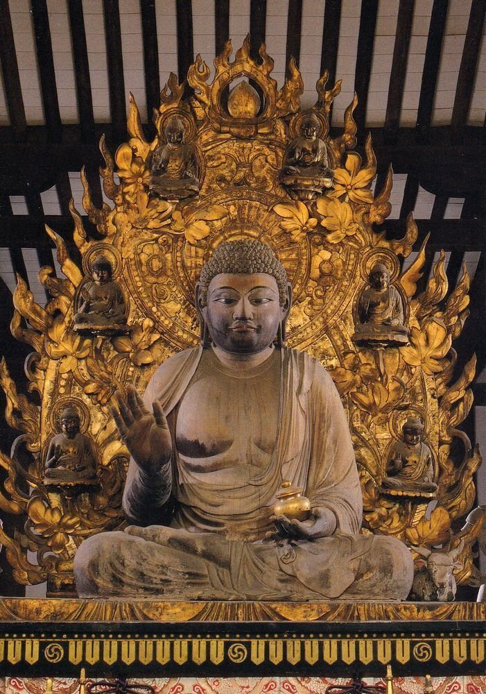 写仏部作品No.20 新薬師寺『薬師如来坐像』｜popo