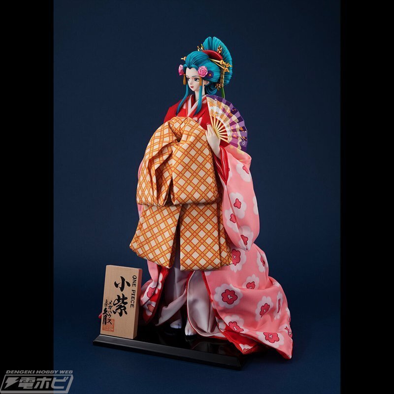 久月とメガハウスのコラボフィギュア「日本人形 ONE PIECE 小紫