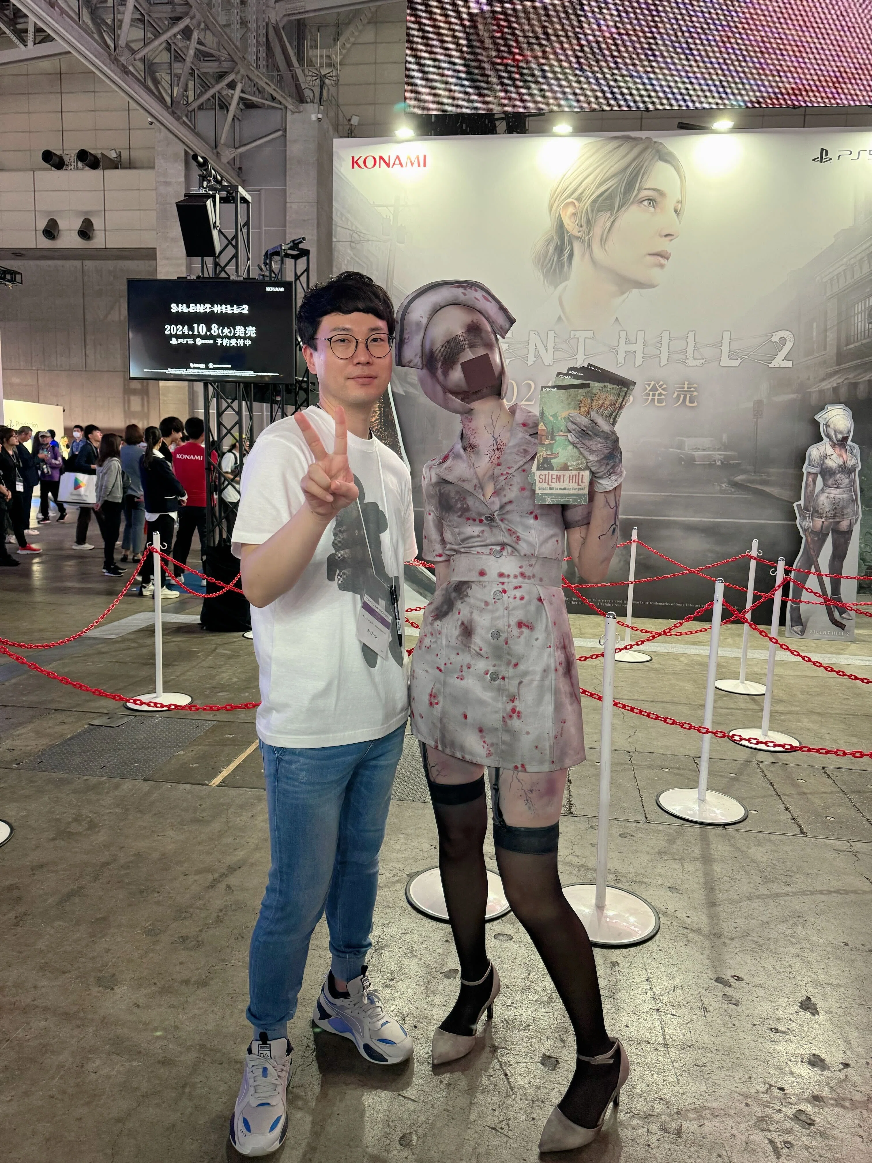 東京ゲームショウ 2024 サイレントヒルTシャツ 非売品 予約限定品