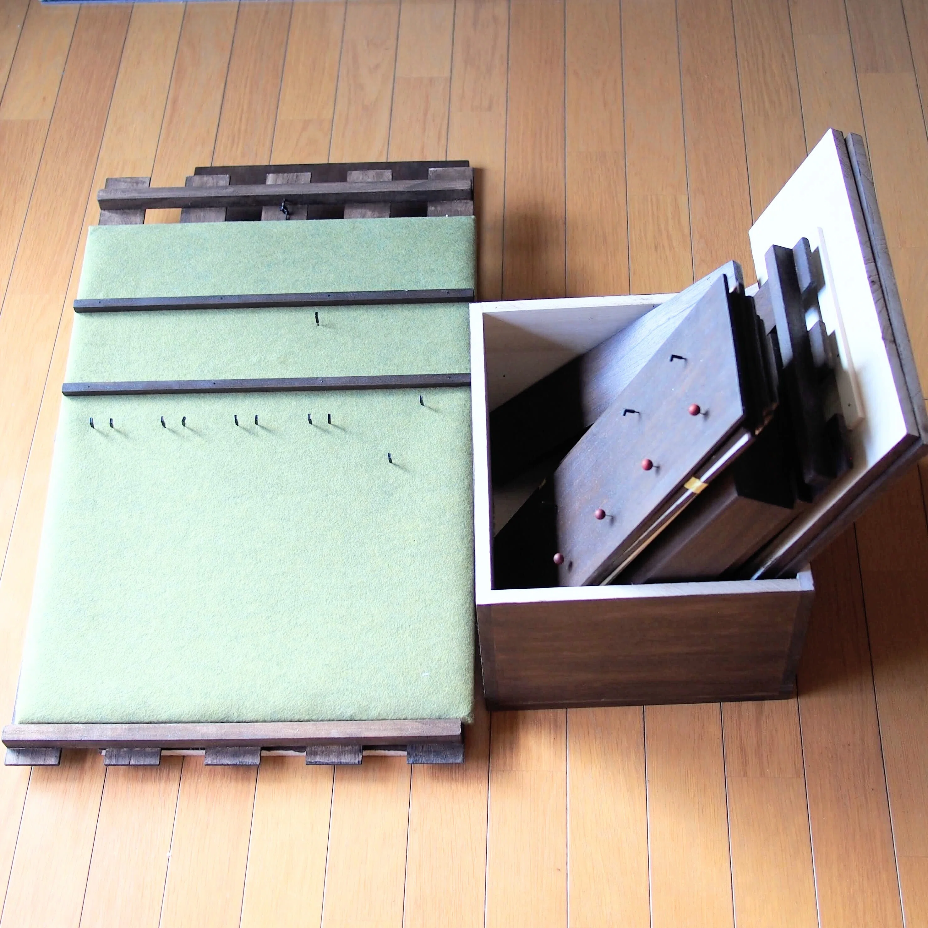 分解できる展示什器をDIYしてみる｜MOE｜クラフト工房『森のこのは』