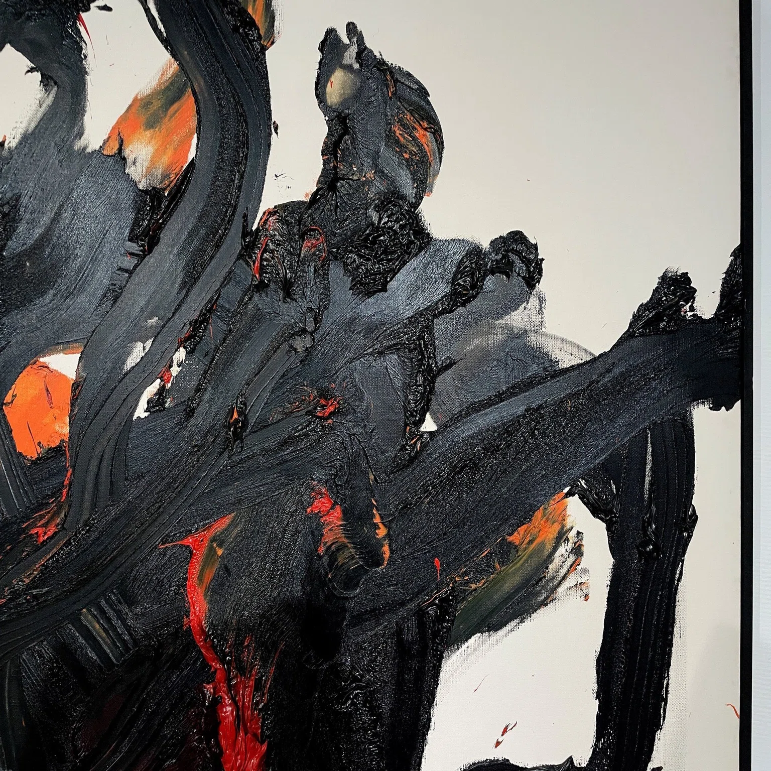生誕100年 白髪一雄展 「行為にこそ総てをかけて」：2／尼崎市総合 