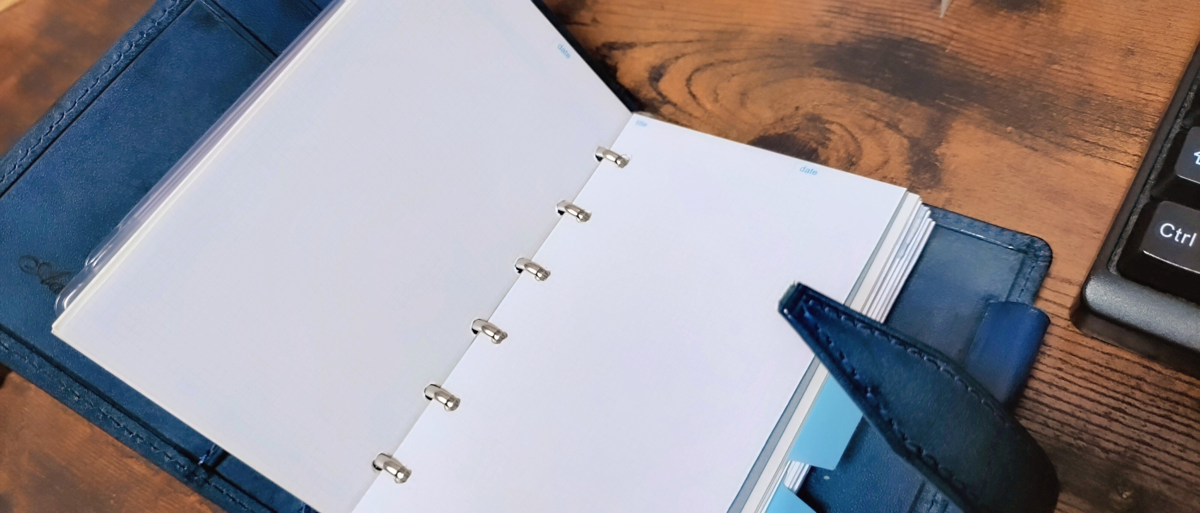 システム手帳をお手入れした時の話｜Ji_logg