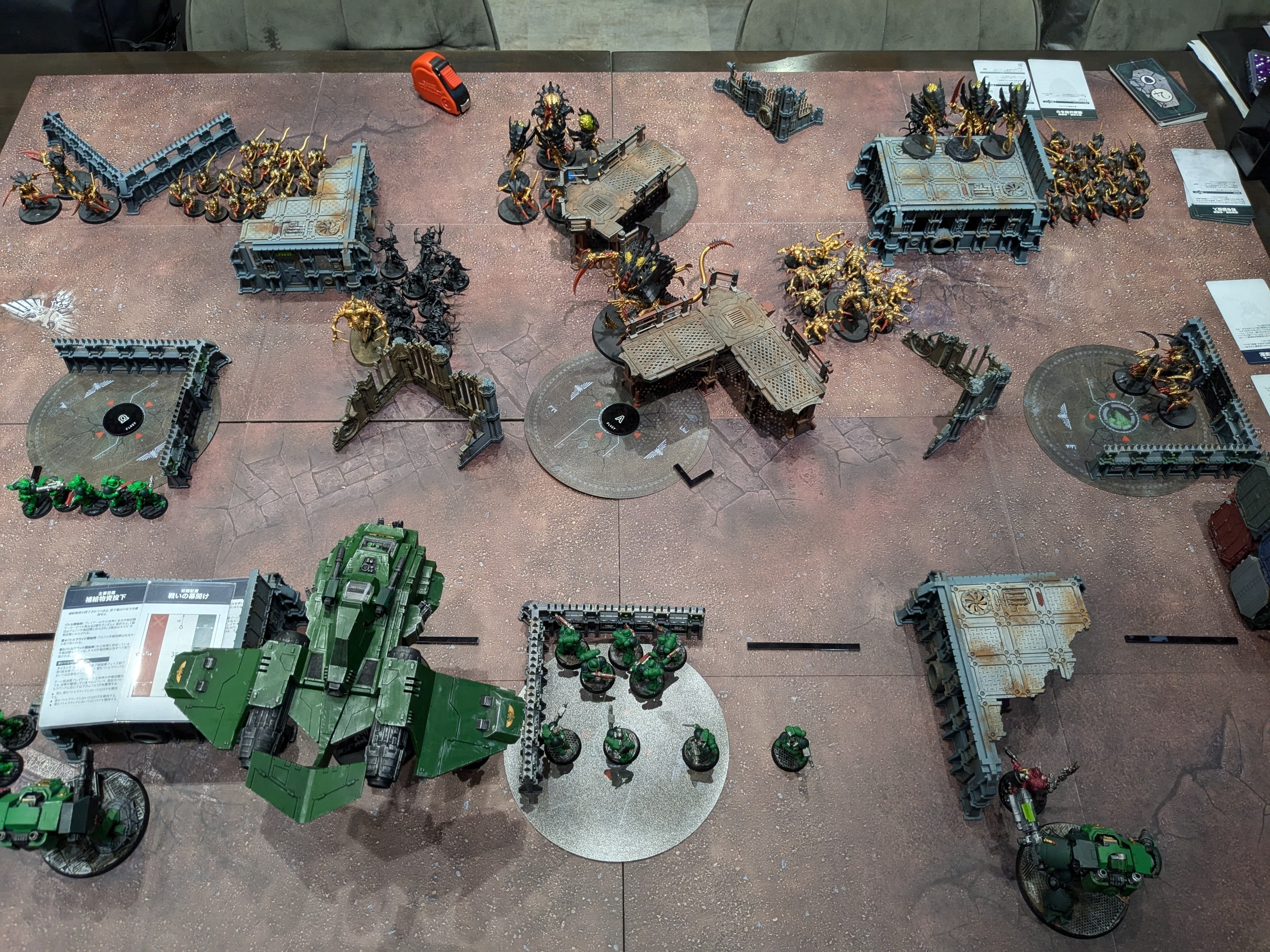 ウォーハンマー40k】ダークエンジェル2000ptバトルレポート(10 ウォーハンマー40k】ダークエンジェル2000ptバトルレポート(10