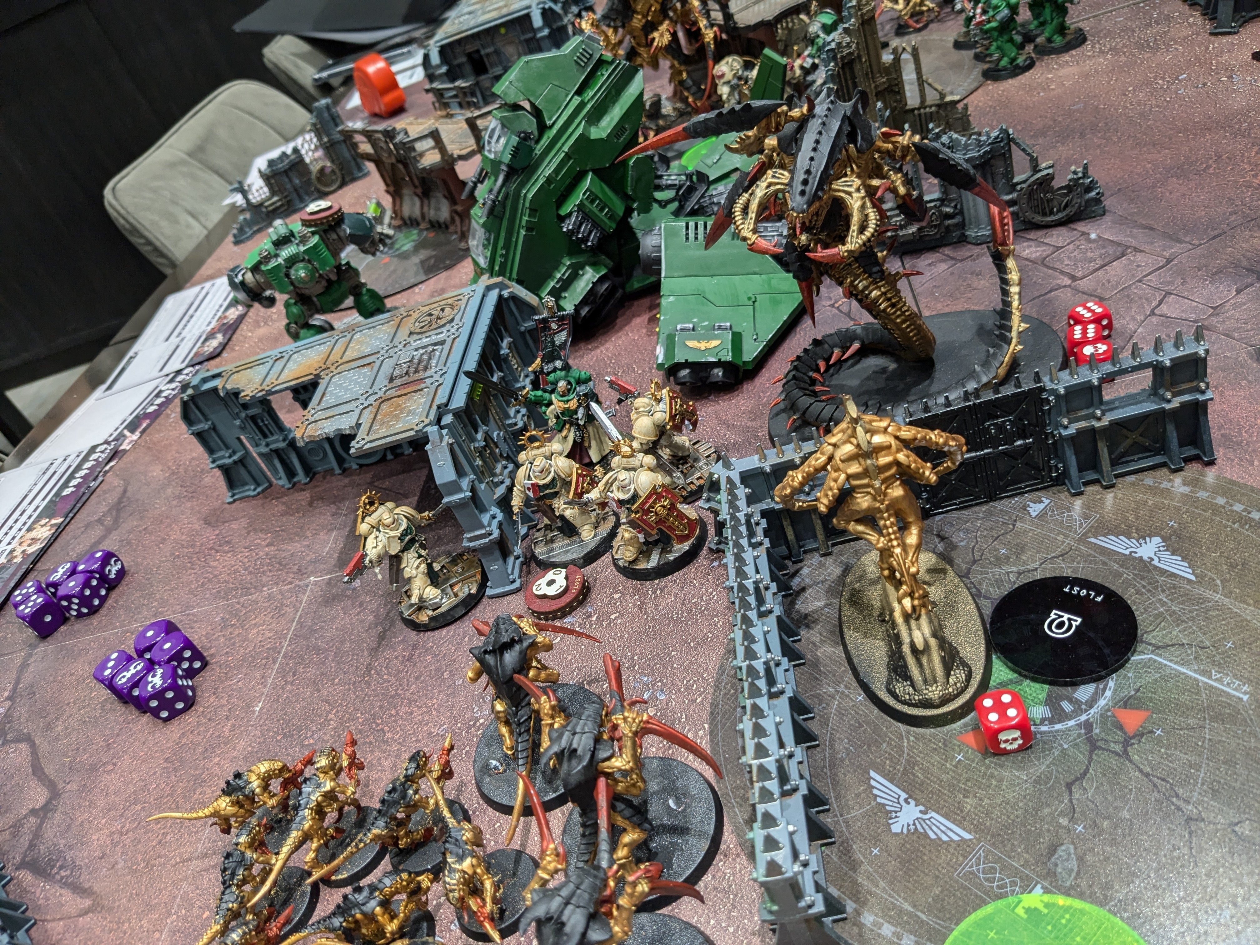 ウォーハンマー40k】ダークエンジェル2000ptバトルレポート（10