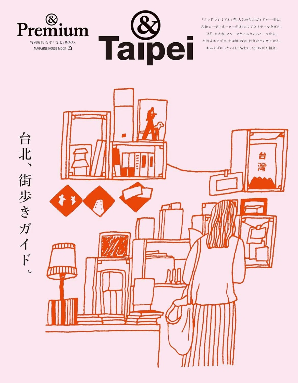 雑誌『&Premium』で6年間続けた台北連載、このたびムック化されます