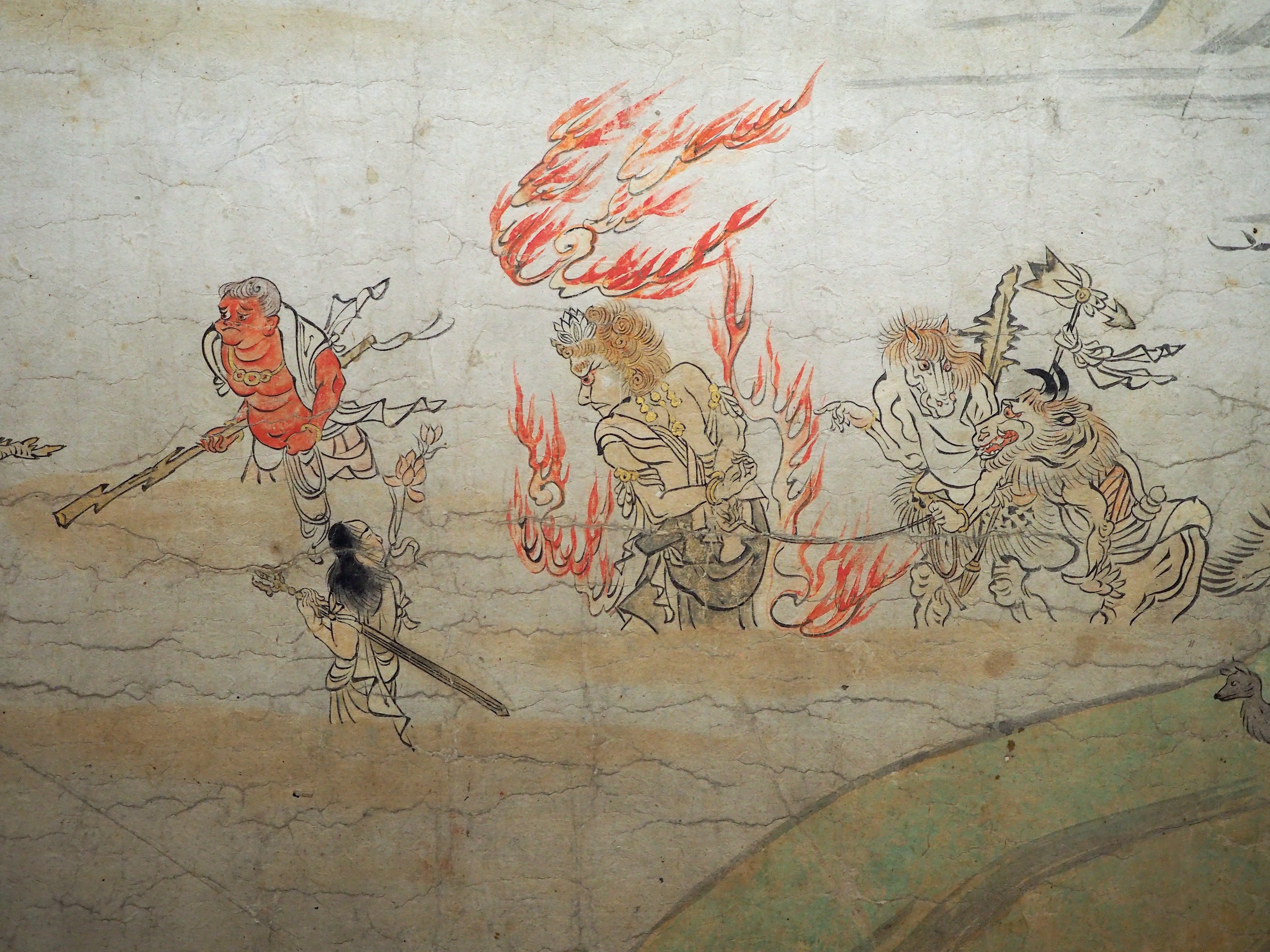 不動明王の尊さが分かる絵巻物 @東京国立博物館｜かわかわ
