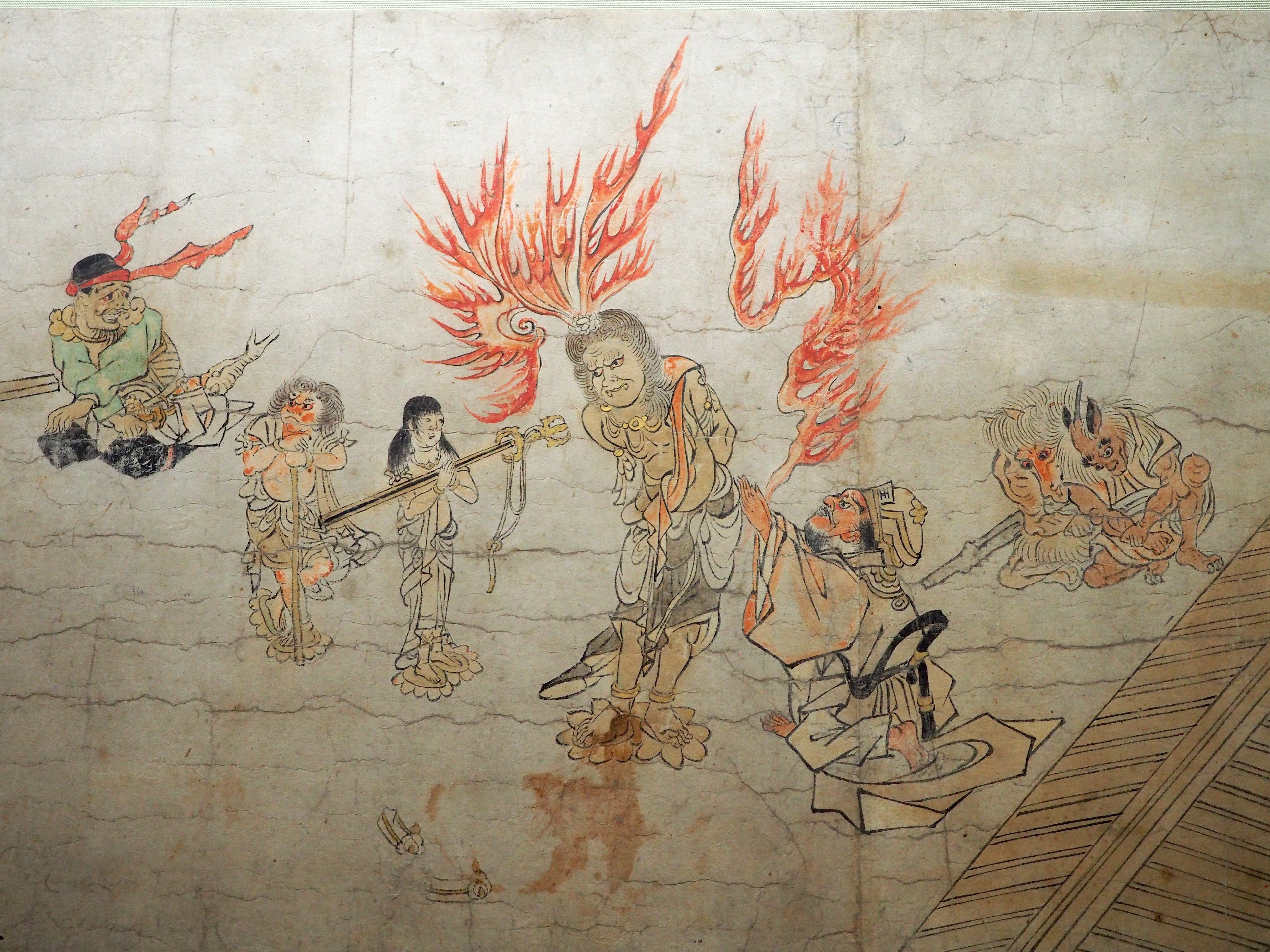 不動明王の尊さが分かる絵巻物 @東京国立博物館｜かわかわ