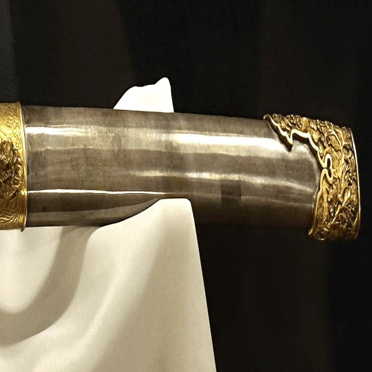 アイヌ　覆輪腰刀拵　タクネピコロ　エムシポ　拵　腰刀　刀装具　短刀拵 アイヌ 覆輪腰刀拵 タクネピコロ エムシポ 拵 腰刀 刀装具 短刀拵