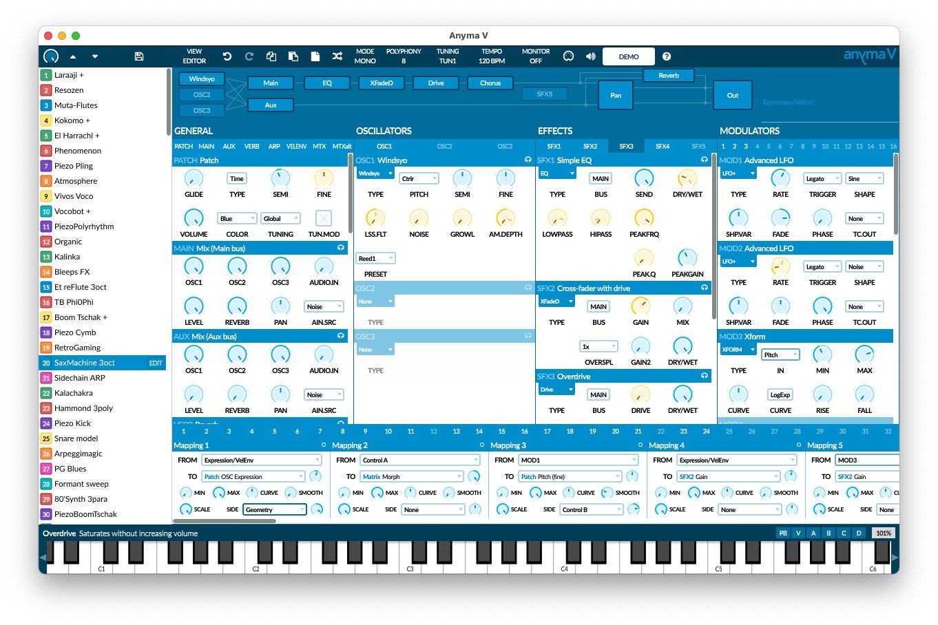 超レア！Aodyo Anyma Phi フィジカルモデリングシンセサイザー 超レア！Aodyo Anyma Phi フィジカルモデリングシンセサイザー