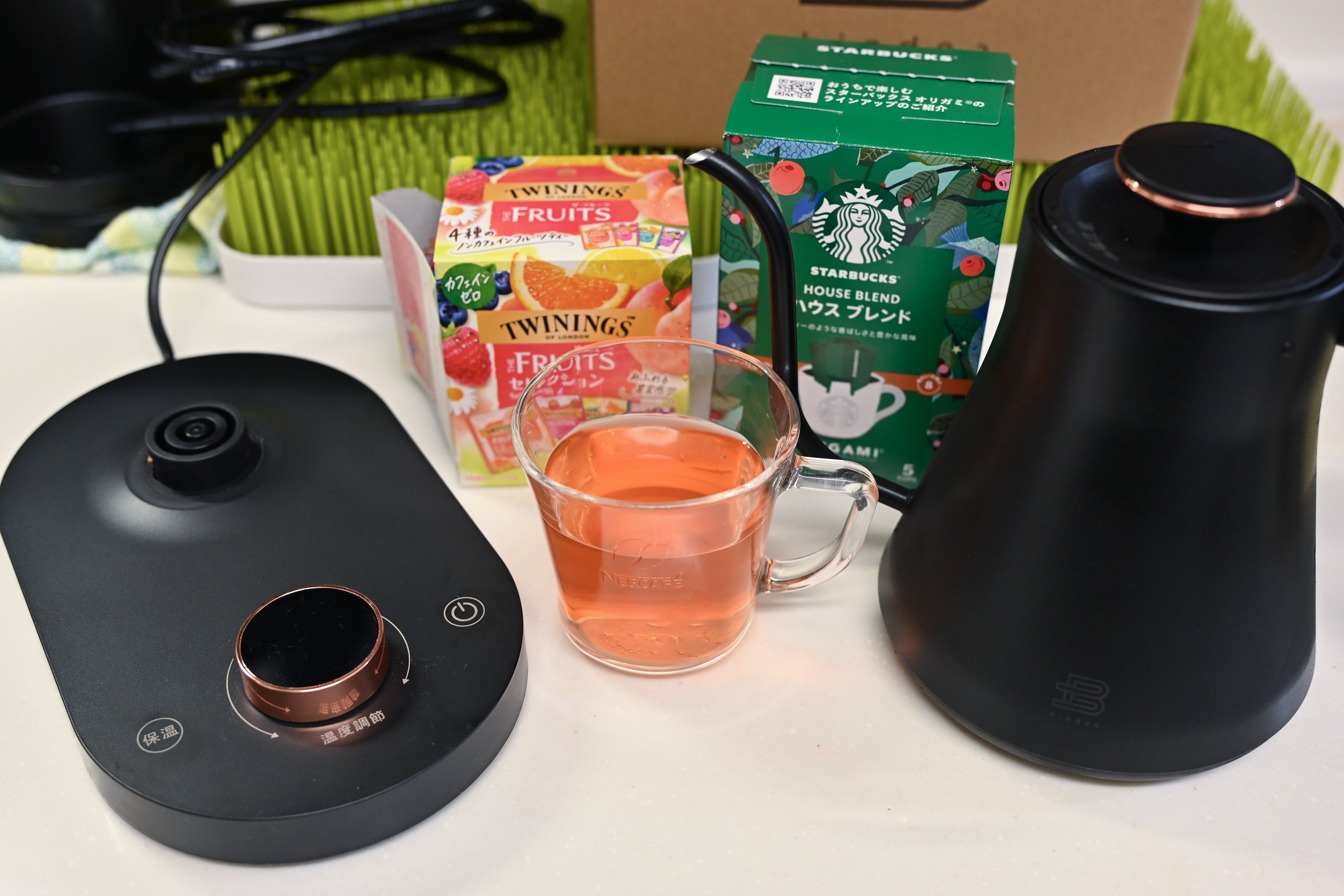 レビュー品】BINDEA 電気ケトル｜物欲名古屋人／サラリーマン