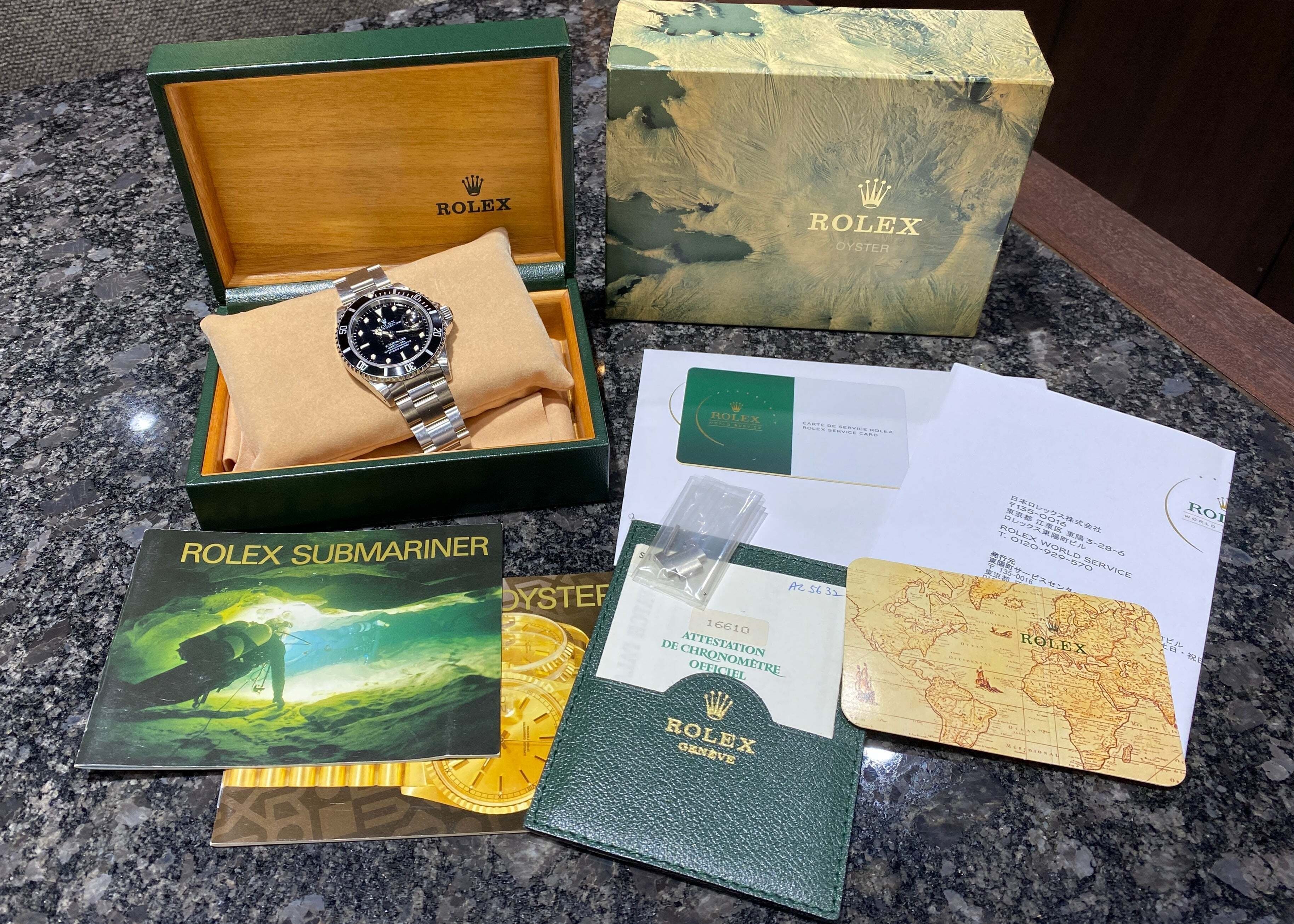 ROLEX/ロレックス　元箱・タグ、余りコマ付き ROLEX/ロレックス 元箱・タグ、余りコマ付き ROLEX/ロレックス 元箱