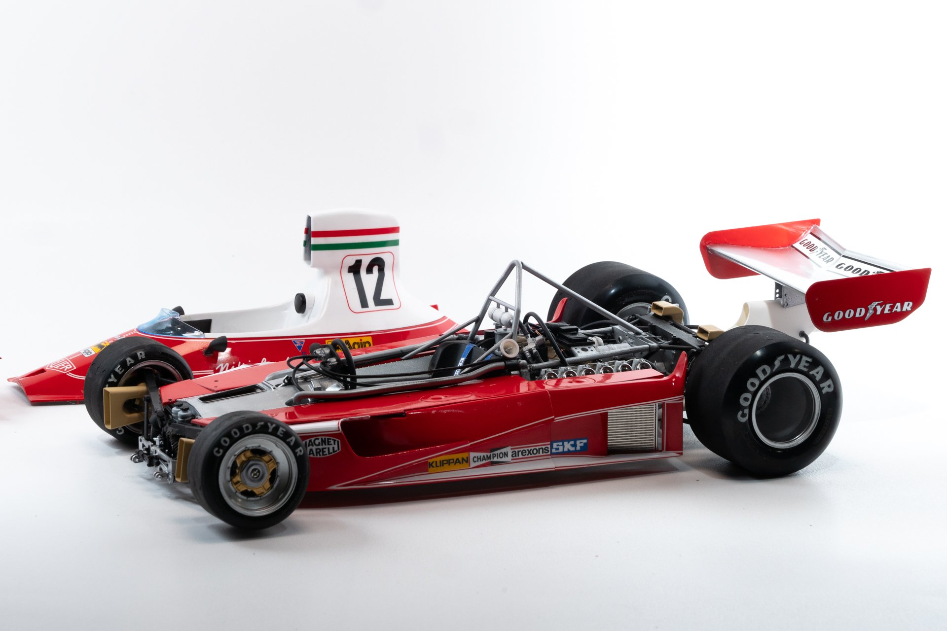 TAMIYA 1/12 NO.17 フェラーリ312T TAMIYA 1/12 FERRARI 312T F1 Racing Car Plastic Model Kit Big