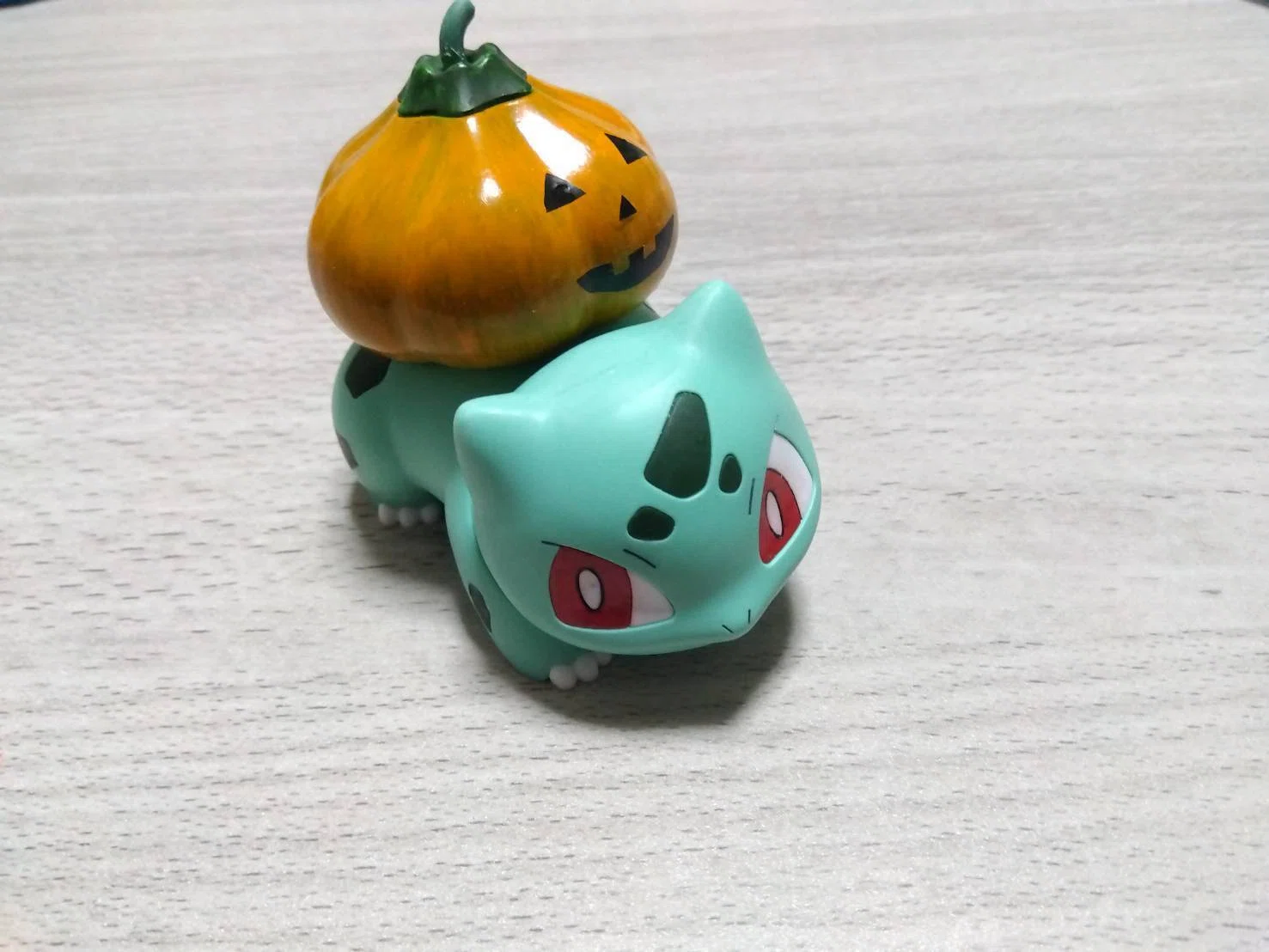 ポケプラ フシギダネ（バンダイS）#2（完）｜はりす筆塗りぷらも