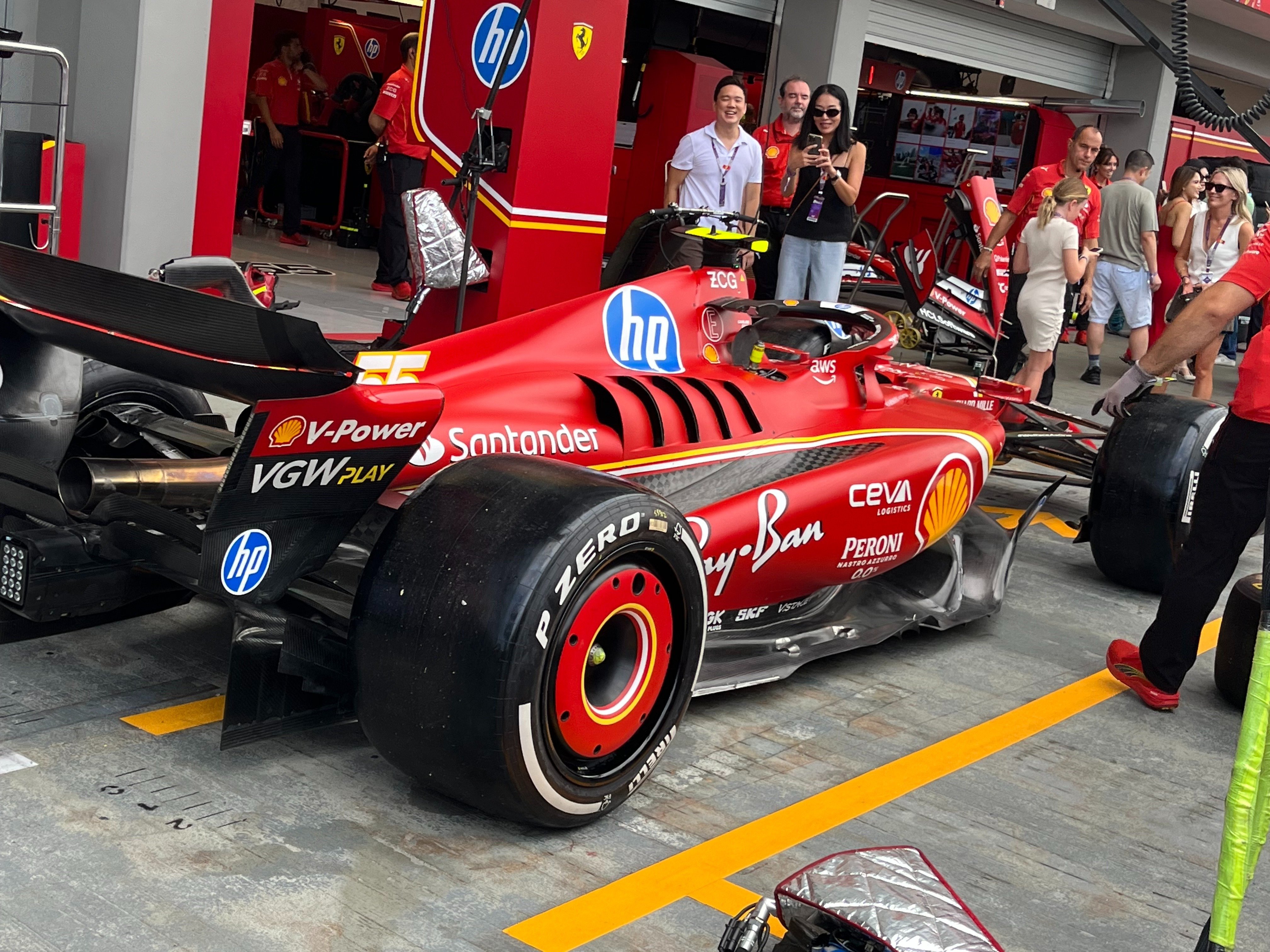 2024F1シンガポールGP観戦記(その3 金曜日レッドブル 2024F1シンガポールGP観戦記(その3 金曜日レッドブル