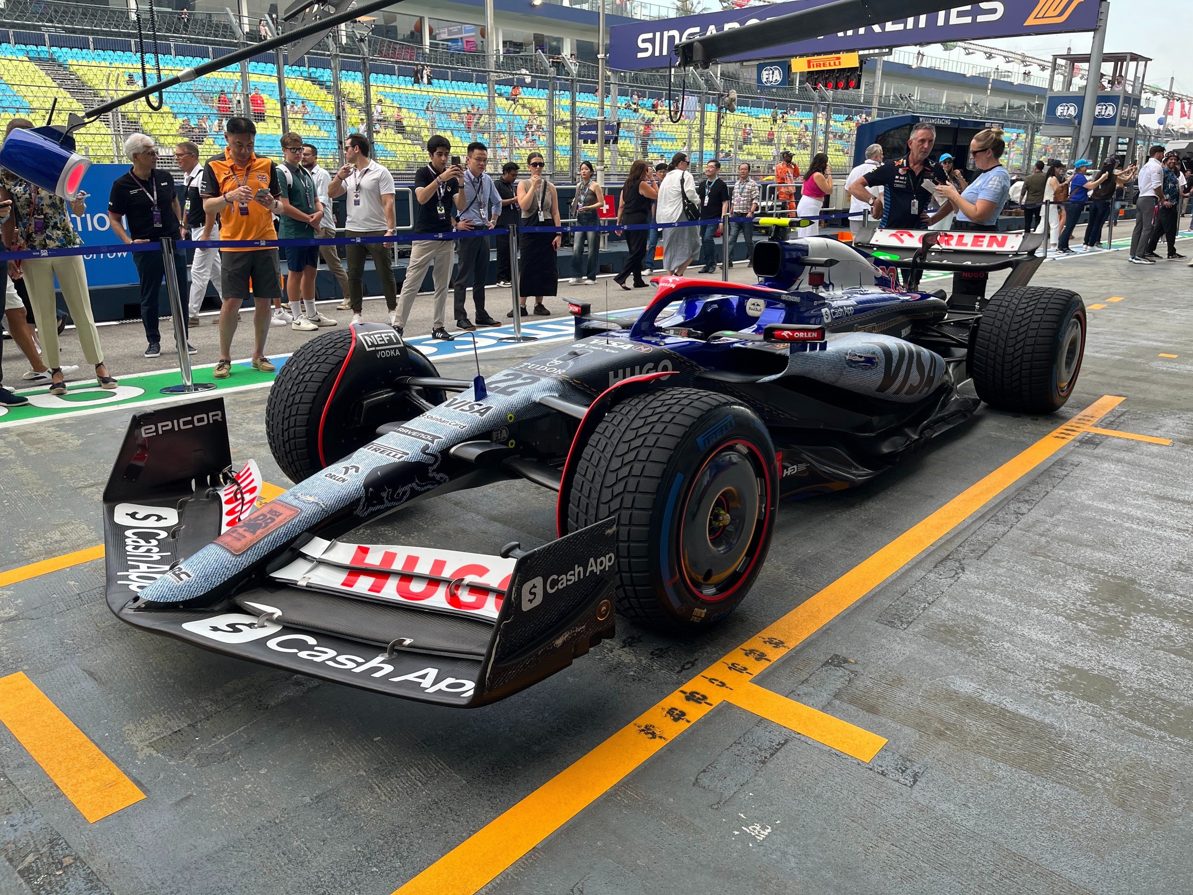 2024F1シンガポールGP観戦記(その3 金曜日レッドブル 2024F1シンガポールGP観戦記(その3 金曜日レッドブル