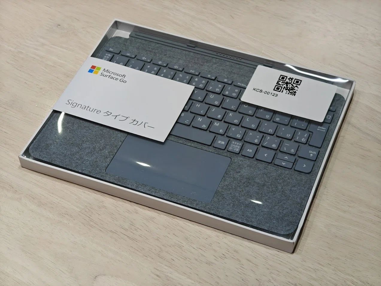 Surface Go4のタイプカバーが届いた！｜degai_hashikami