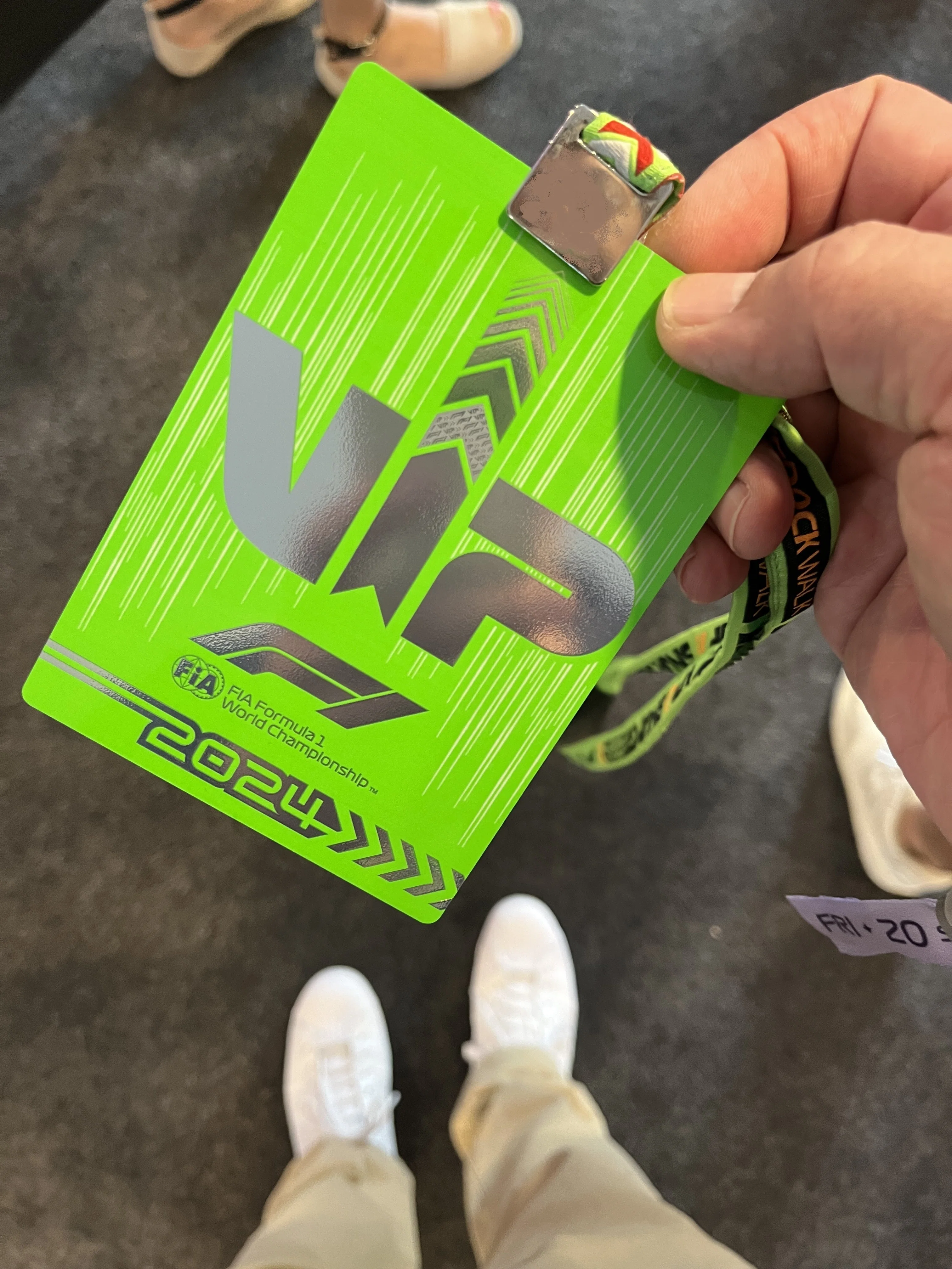 2024F1シンガポールGP観戦記（その3 金曜日レッドブルパドック