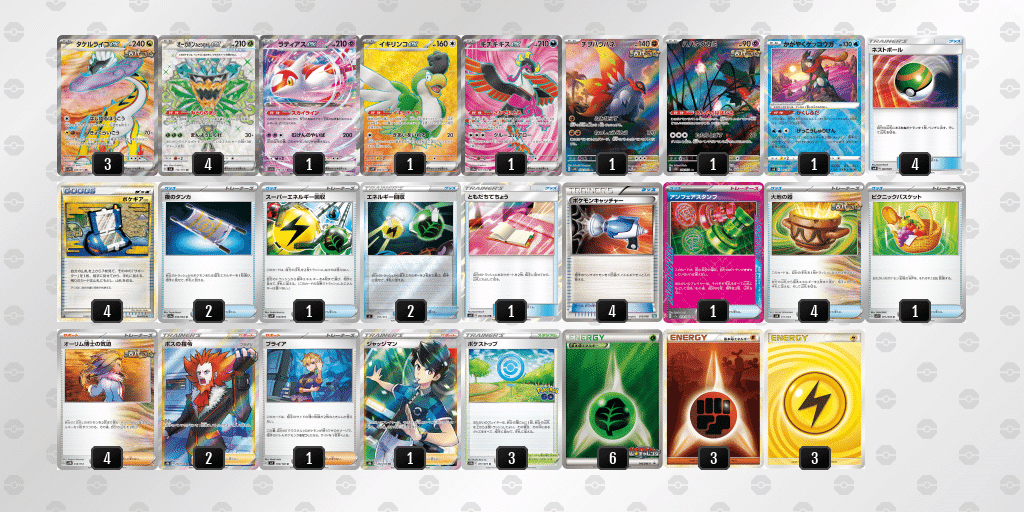 ポケモン - 【ガチ構築】ライコポンラティアスexデッキ タケルライコオーガポンラティアスのデッキ紹介｜レティシア