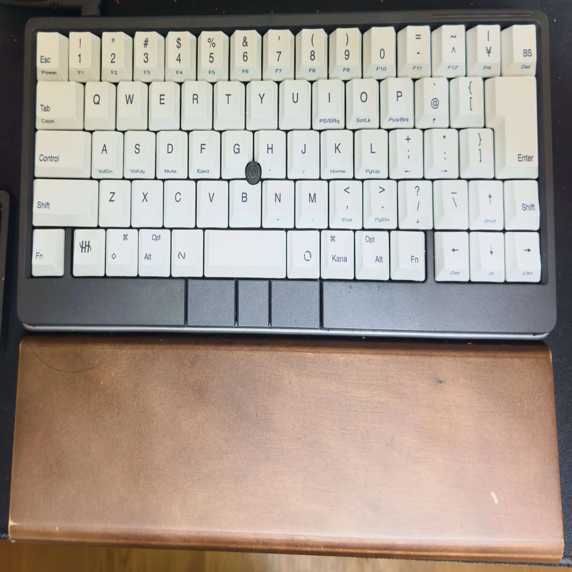 HHKB Studio日本語配列用キートップ：雪・黒刻印を購入しました 