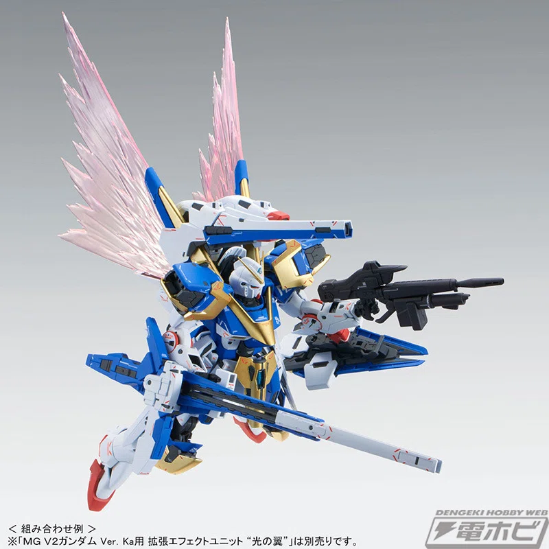 ガンプラ「MG V2アサルトバスターガンダム Ver.Ka」や「光の翼」が再販 