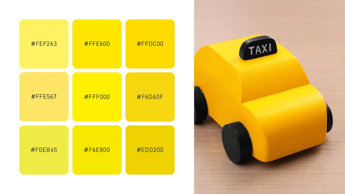 Ffe600 Yellow 【黄色のアイコンカラー】きっとお気に入りが見つかる!黄色系54色を集めました!|エダユカ|イラストレーター