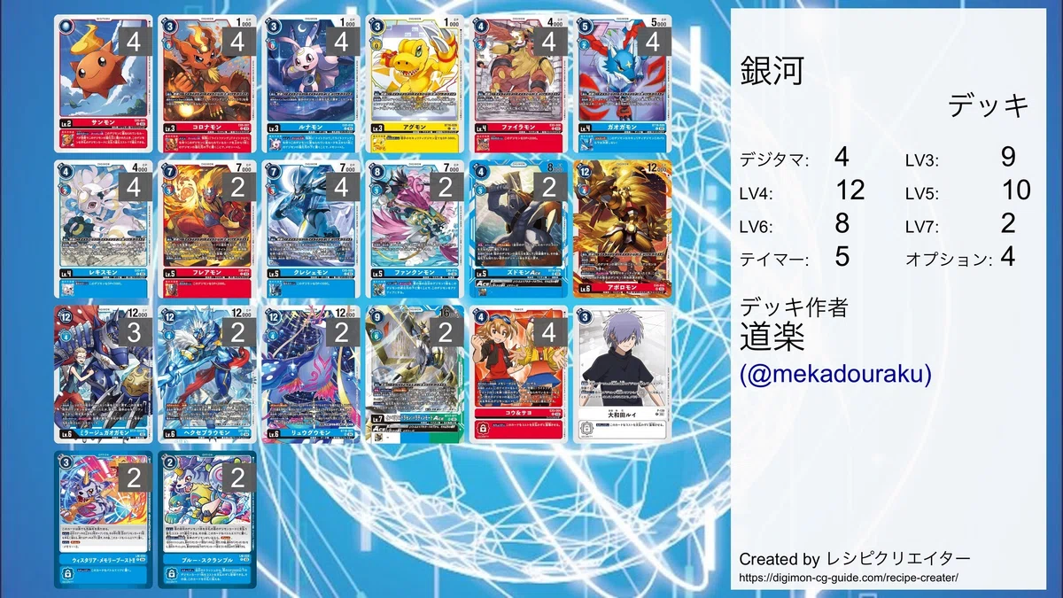 銀河デッキパーツ デジモンカード 至難