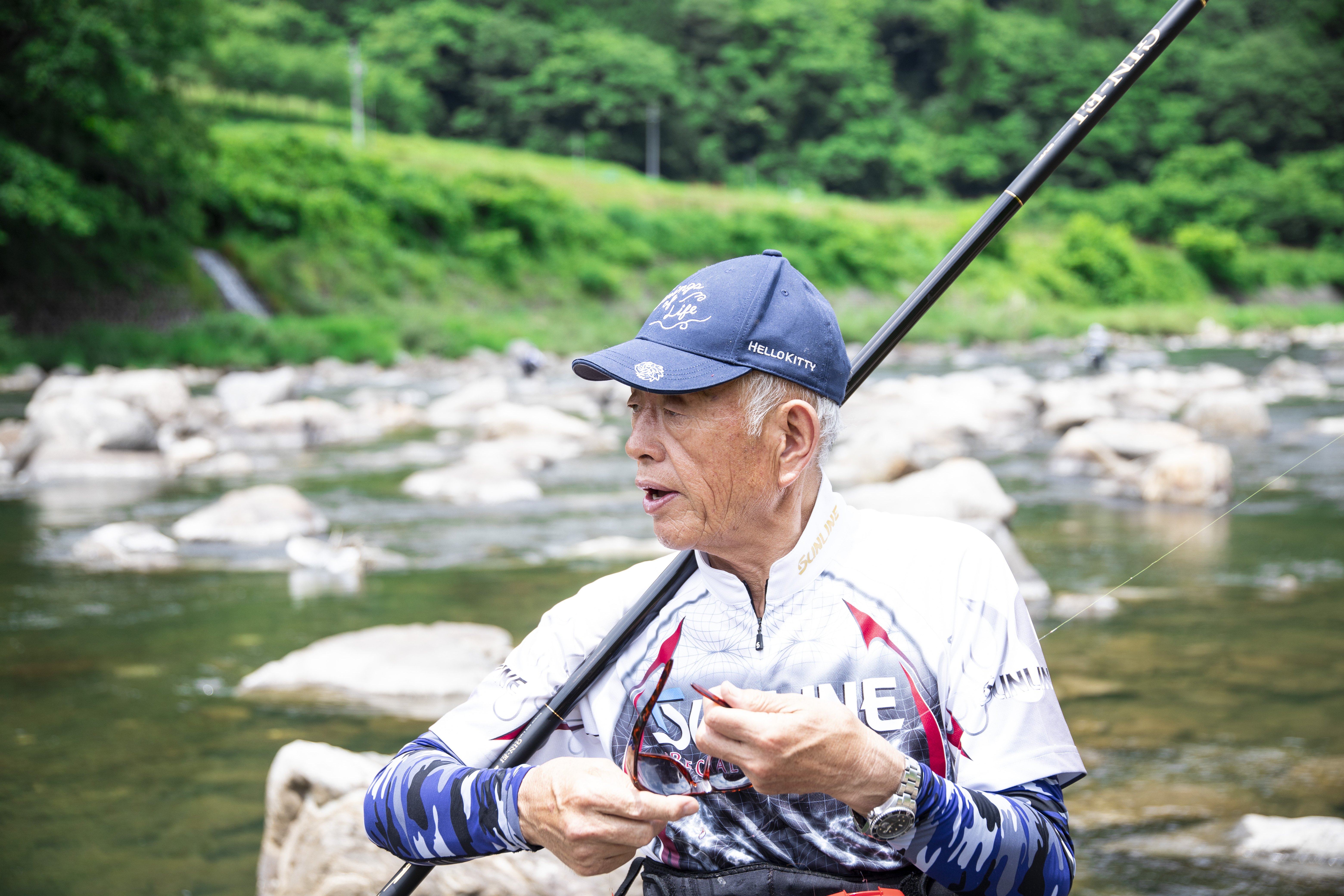 室田正名人TOUR PRESIDENT 100 鮎竿良品 ロッド