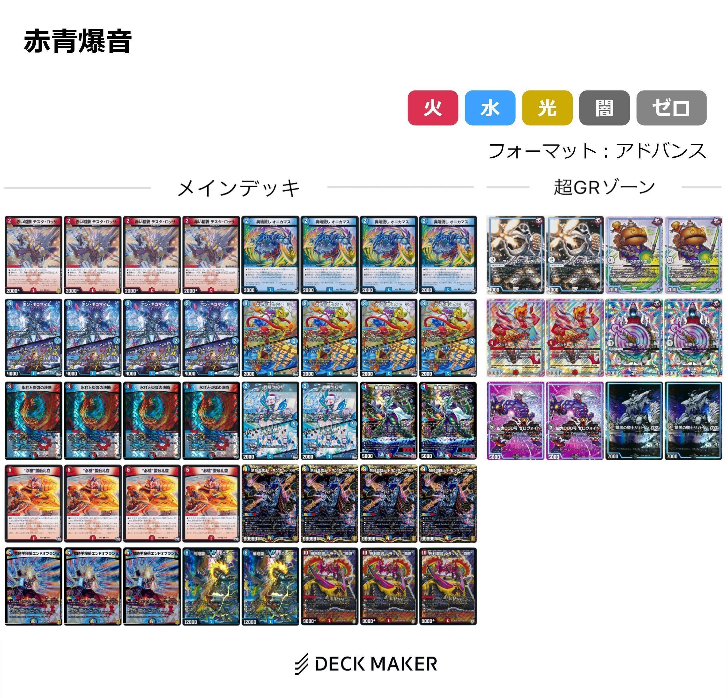 いちデッキビルダーのデッキ制作日記【デュエキングDreaM篇 いちデッキビルダーのデッキ制作日記【デュエキングDreaM篇