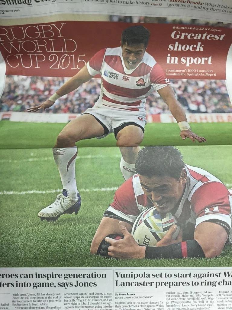 多くの仲間と共に挑戦し、色々な世界をみてみたい。元ラグビー日本代表