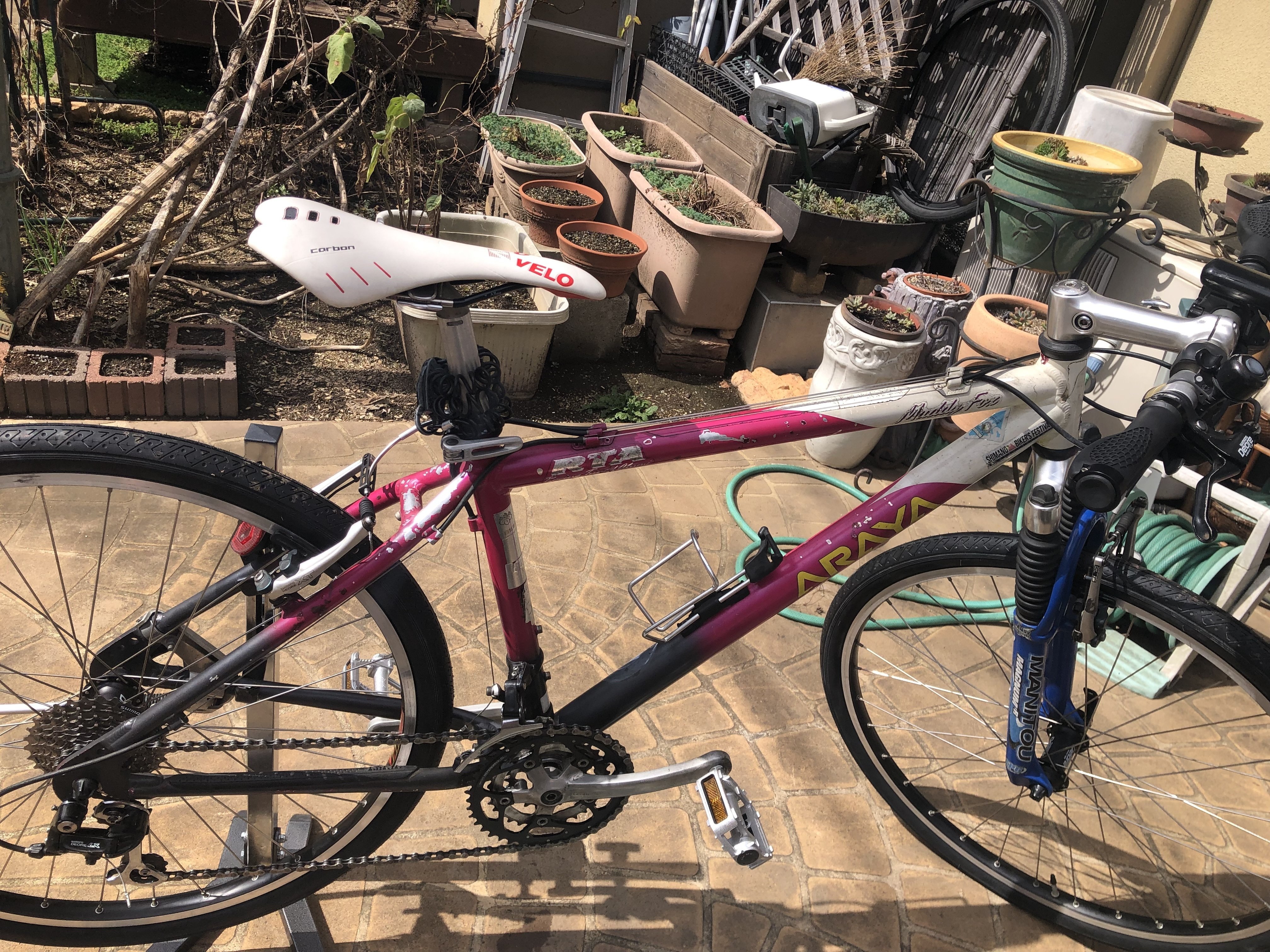 ARAYA マディーフォックス　ペダル　サドル　車輪 ARAYA マディーフォックス ペダル サドル 車輪 MFX,マディ